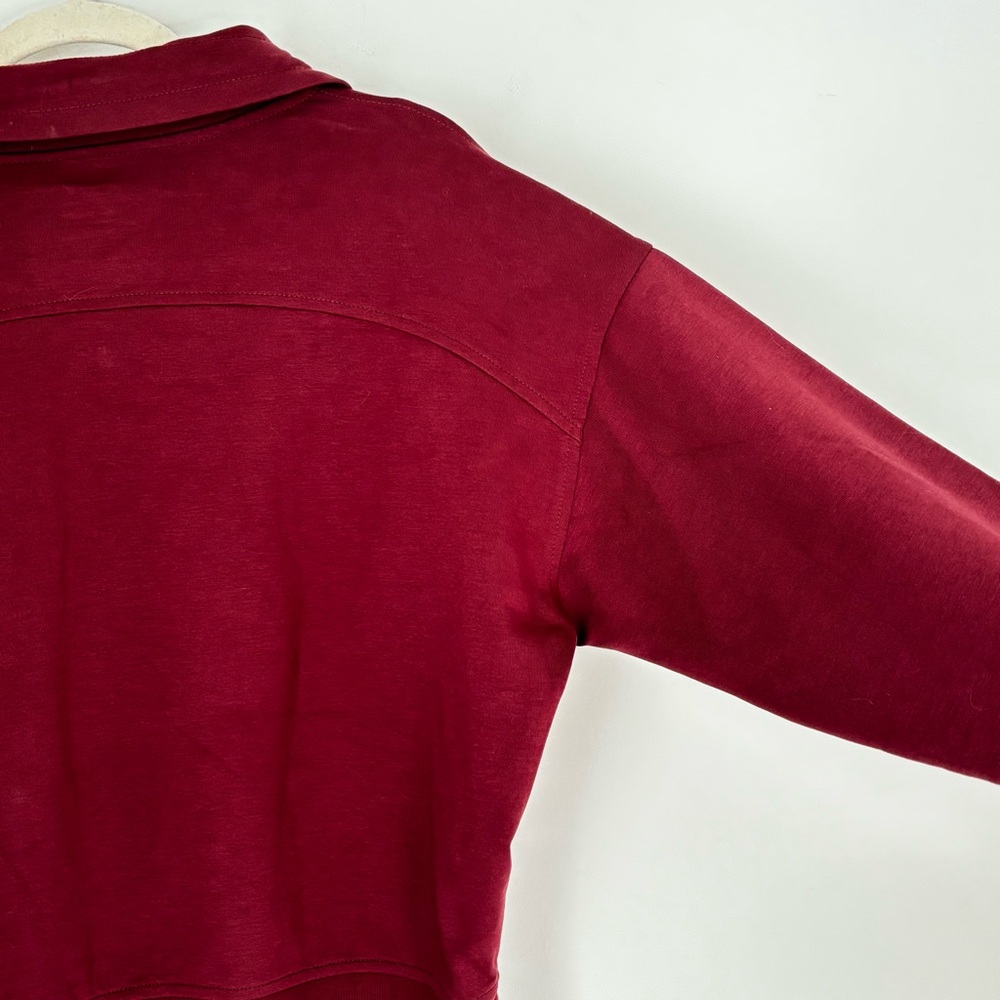 Old Navy Active Women’s Collared Sweatshirt w/ pockets Size Medium New K61 - Picture 15 of 16
